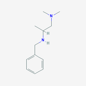 molecular formula C12H20N2 B12117044 1-(Dimethylamino)-2-(benzylamino)propane 