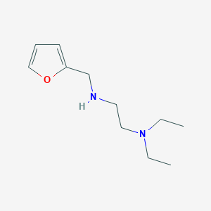 molecular formula C11H20N2O B12117160 [2-(Diethylamino)ethyl](furan-2-ylmethyl)amine 