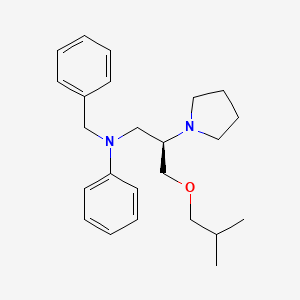 molecular formula C24H34N2O B12117179 Bepridil, (R)- CAS No. 110143-74-3