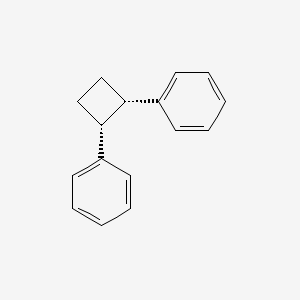molecular formula C16H16 B1211721 cis-1,2-Diphenylcyclobutane CAS No. 7694-30-6