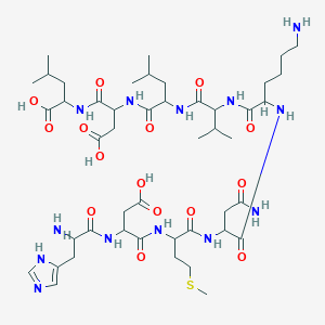 molecular formula C46H77N13O15S B12117250 Anti-inflammatory peptide 2 