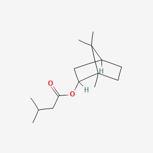 B1211727 Isobornyl isovalerate CAS No. 76-50-6