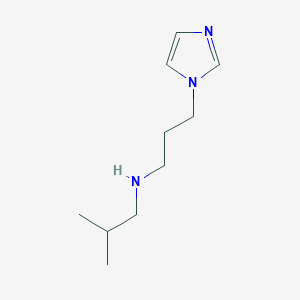 [3-(1H-Imidazol-1-yl)propyl](2-methylpropyl)amine