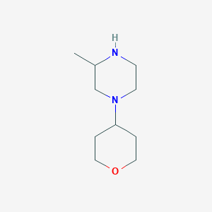 3-Methyl-1-(oxan-4-yl)piperazine