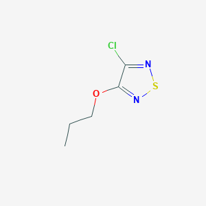 3-Chloro-4-propoxy-1,2,5-thiadiazole