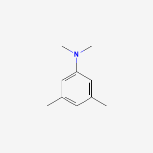 molecular formula C10H15N B1211758 N,N,3,5-Tetramethylaniline CAS No. 4913-13-7