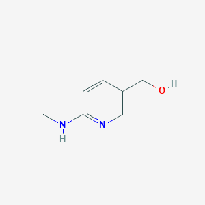 molecular formula C7H10N2O B12117580 [6-(Methylamino)pyridin-3-yl]methanol 