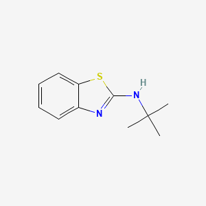 molecular formula C11H14N2S B12117589 N-tert-Butylbenzo[d]thiazol-2-amine 