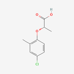 molecular formula C10H11ClO3 B1211759 (2s)-2-(4-氯-2-甲基苯氧基)丙酸 CAS No. 25333-13-5