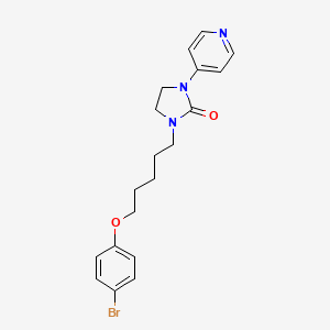 molecular formula C19H22BrN3O2 B1211760 Bproz-194 CAS No. 423757-85-1