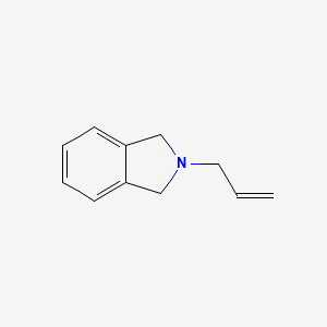 molecular formula C11H13N B12117613 1H-Isoindole, 2,3-dihydro-2-(2-propen-1-yl)- 