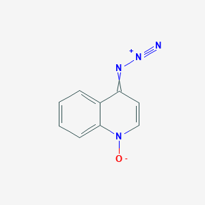 molecular formula C9H6N4O B1211765 4-Azidoquinoline 1-oxide CAS No. 2669-36-5