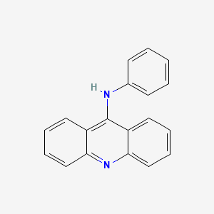 molecular formula C19H14N2 B1211779 9-Anilinoacridine CAS No. 3340-22-5