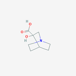 3-Hydroxy-1-azabicyclo[2.2.2]octane-3-carboxylic acid