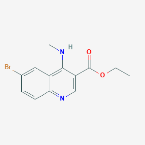 Ethyl 6-bromo-4-(methylamino)quinoline-3-carboxylate