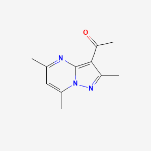 3-Acetyl-2,5,7-trimethylpyrazolo[1,5-a]pyrimidine