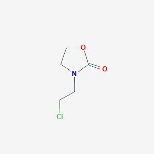 B1211804 3-(2-Chloroethyl)oxazolidin-2-one CAS No. 2508-01-2