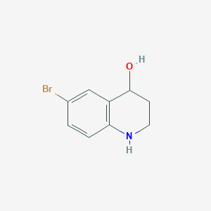 molecular formula C9H10BrNO B12118390 6-Bromo-1,2,3,4-tetrahydroquinolin-4-ol 