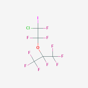 1-Chloro-1-iodoperfluoro(4-methyl-3-oxapentane)