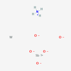 Ammonium antimony tungsten oxide