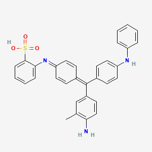 molecular formula C32H27N3O3S B1211852 Alkali Blue G CAS No. 58569-23-6