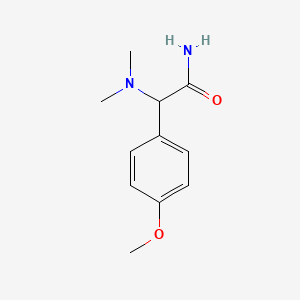 2-(Dimethylamino)-2-(4-methoxyphenyl)acetamide