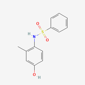 N-(4-hydroxy-2-methylphenyl)benzenesulfonamide