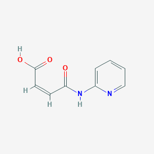 molecular formula C9H8N2O3 B12118731 3-(Pyridin-2-ylcarbamoyl)-acrylic acid CAS No. 42574-71-0