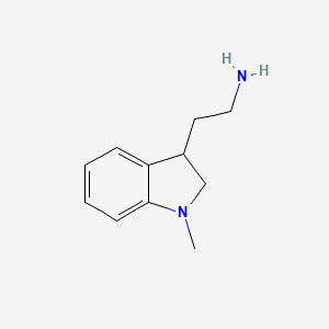 2-(1-Methylindolin-3-yl)ethanamine