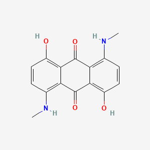 molecular formula C16H14N2O4 B1211907 C.I. Disperse blue 26 CAS No. 3860-63-7
