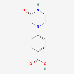 4-(3-Oxopiperazin-1-yl)benzoic acid