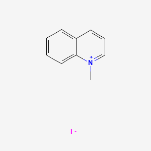 molecular formula C10H10IN B1211908 1-甲基喹啉碘化物 CAS No. 3947-76-0