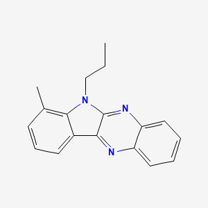 7-methyl-6-propyl-6H-indolo[2,3-b]quinoxaline