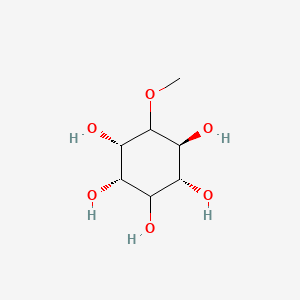 molecular formula C7H14O6 B1211928 1D-3-O-Methyl-myo-inositol 