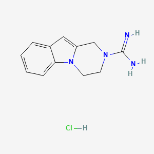 molecular formula C12H15ClN4 B1211967 Pyroxamidine CAS No. 50871-54-0