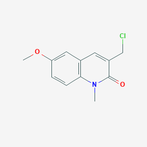 3-(chloromethyl)-6-methoxy-1-methylquinolin-2(1H)-one