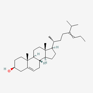molecular formula C30H50O B1211975 24-丙烯基胆固醇-5-烯-3β-醇 
