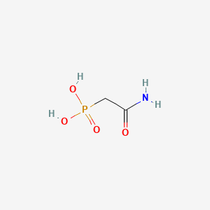 molecular formula C2H6NO4P B1211979 Phosphonoacetamide CAS No. 22363-89-9