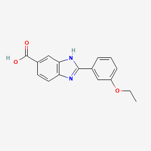 2-(3-Ethoxyphenyl)-1H-benzimidazole-5-carboxylic acid