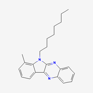 4-Methyl-5-octylindolo[2,3-b]quinoxaline