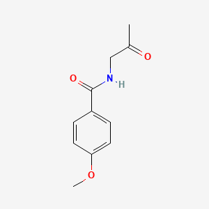 4-methoxy-N-(2-oxopropyl)benzamide