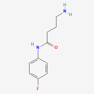 4-amino-N-(4-fluorophenyl)butanamide