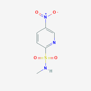 molecular formula C6H7N3O4S B12120096 N-methyl-5-nitropyridine-2-sulfonamide 