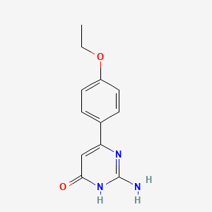 2-Amino-6-(4-ethoxy-phenyl)-pyrimidin-4-ol