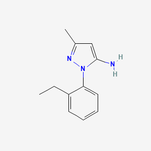 3-methyl-1-(2-ethylphenyl)-1H-pyrazol-5-amine