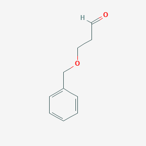molecular formula C10H12O2 B121202 3-(苄氧基)丙醛 CAS No. 19790-60-4