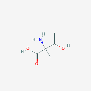 (2S)-2-amino-3-hydroxy-2-methylbutanoic acid