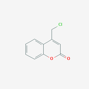 molecular formula C10H7ClO2 B12120241 4-(Chloromethyl)-2H-1-benzopyran-2-one 