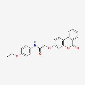 N-(4-ethoxyphenyl)-2-(6-oxobenzo[c]chromen-3-yloxy)acetamide