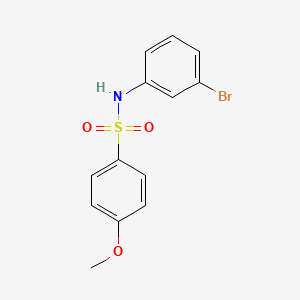 N-(3-bromophenyl)-4-methoxybenzenesulfonamide